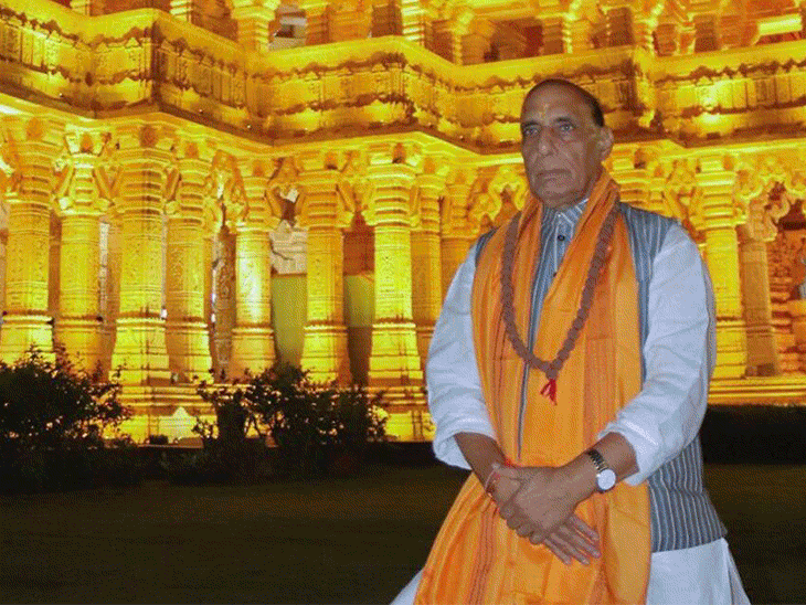 सर्वे में सामने आया है कि जिन इलाकों में कोई मंदिर है, वहां आसपास के बूथों पर भाजपा बेहतर प्रदर्शन करती है। - Dainik Bhaskar