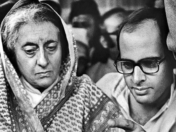 इंदिरा गांधी के इस्तीफे के सख्त खिलाफ थे बेटे संजय।