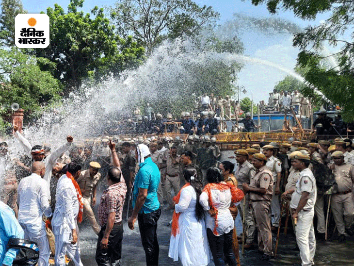 Ashok Gehlot Vs Rajasthan BJP Protest; CP Joshi, Ashok Lahoti Jaipur