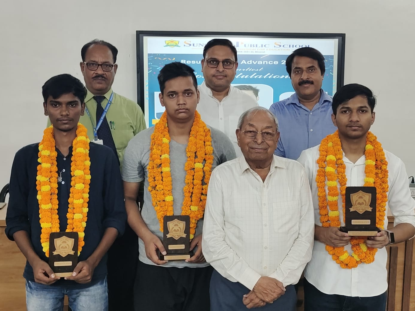 Roshan Upadhyay got 229th rank, 3 Sun Shine Public School students ...