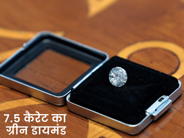 प्रधानमंत्री मोदी ने प्राइवेट डिनर के दौरान अमेरिका की फर्स्ट लेडी डॉ. जिल बाइडेन को 7.5 कैरेट का ग्रीन डायमंड गिफ्ट किया।