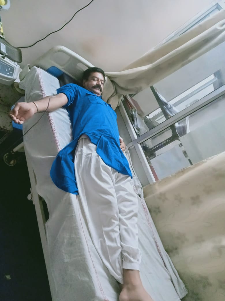 Lawyers arrived for blood donation in the midst of Lord Jagannath's