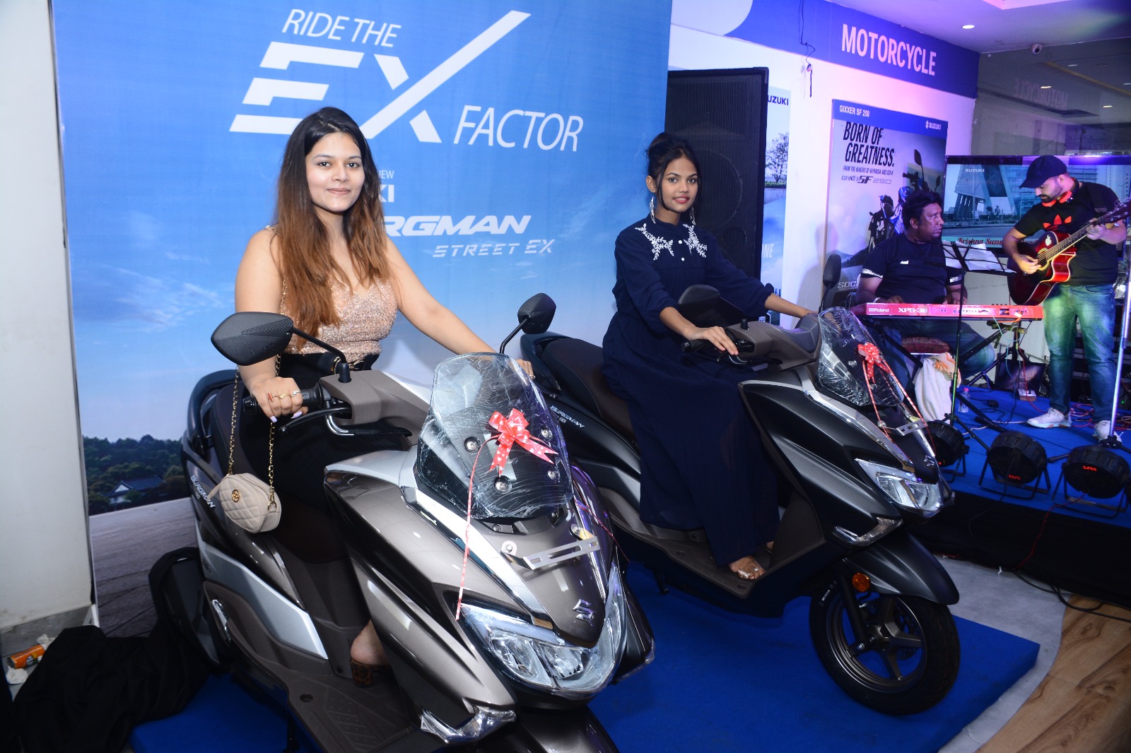 suzuki launched its new scooter in jalandhar सुजुकी ने जालंधर में लॉन्च किया अपना नया स्कूटर