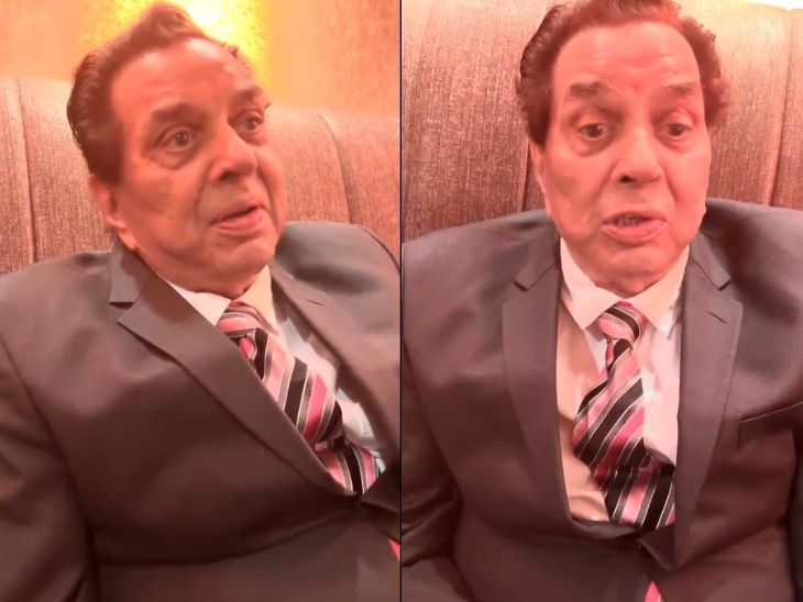 Sunny Deol Son Wedding; Anupam Kher Shares Dharmendra Poem Video | पोते करण  देओल की शादी में धर्मेंद्र ने सुनाई कविता: अनुपम खेर ने शेयर किया वीडियो,  बोले- बड़े होकर ...
