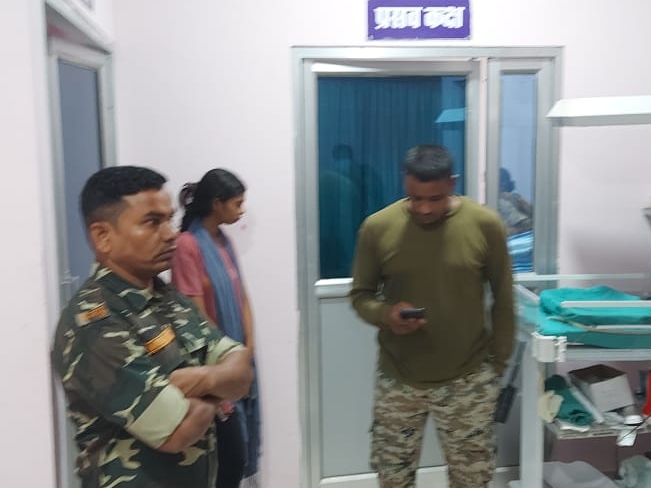 हंगामे की खबर मिलते ही सिटी कोतवाली पुलिस अस्पताल पहुंची।