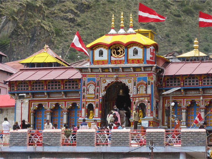 बद्रीनाथ मंदिर की छवि