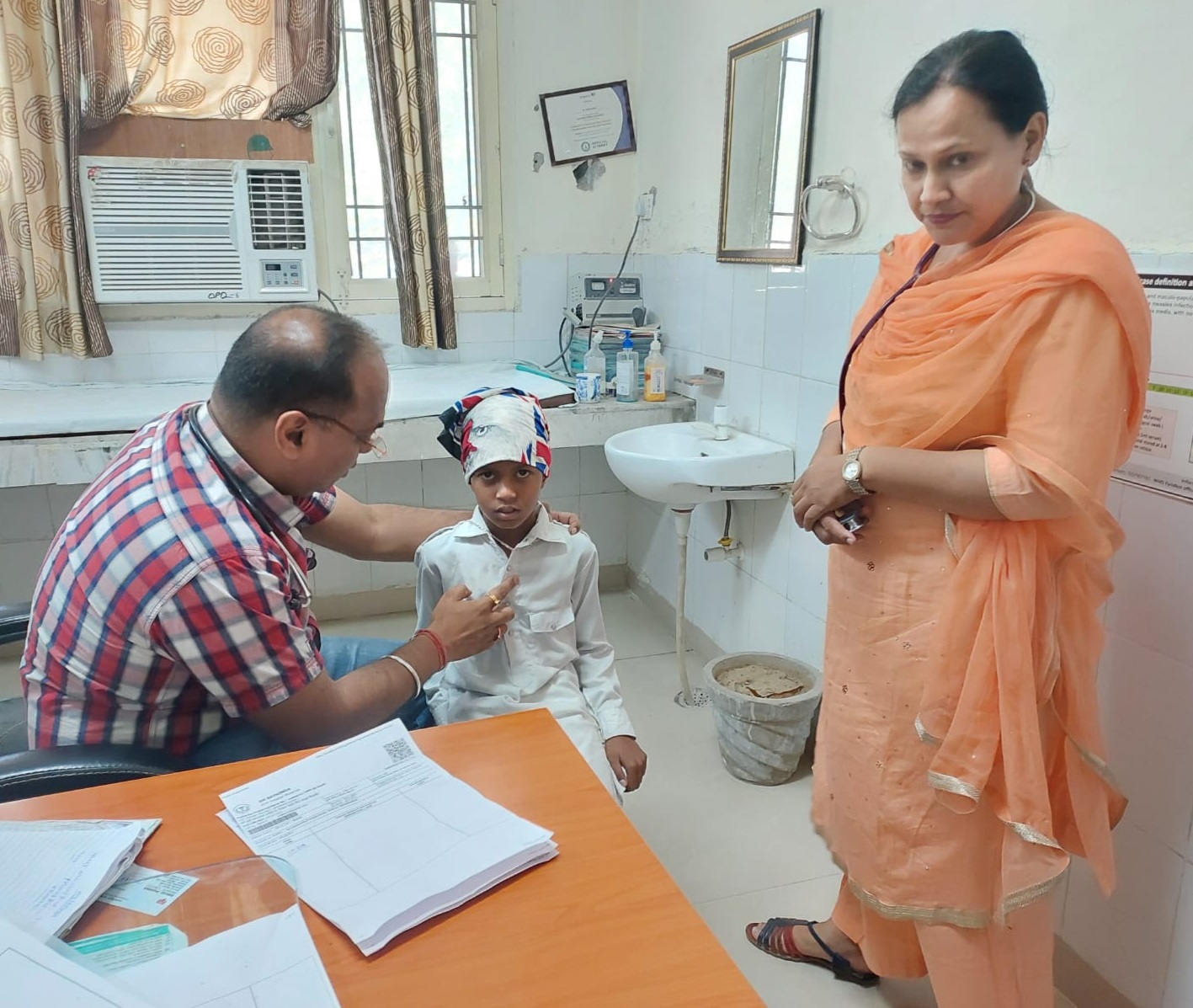 Pneumonia, diarrhea, jaundice in children and viral infections in