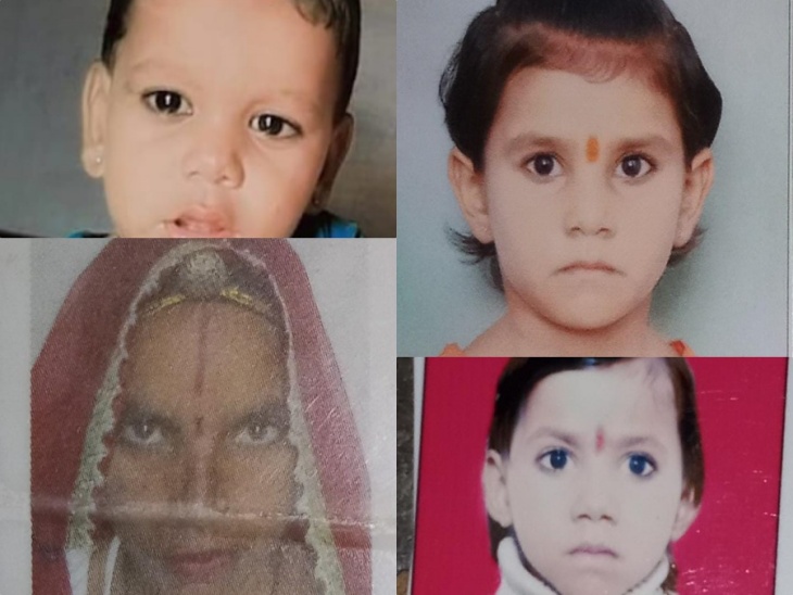 महिला अपने तीन मासूम बच्चों के साथ टांके में कूद गई