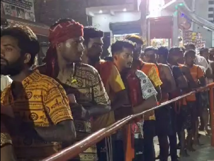 मुजफ्फरपुर में श्रद्धालुओं की उमड़ी भीड़