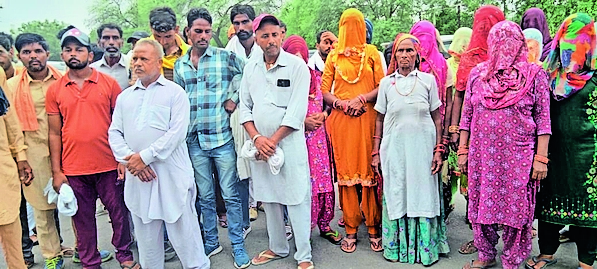 The aggrieved party met the SP in the murder case, demanded action