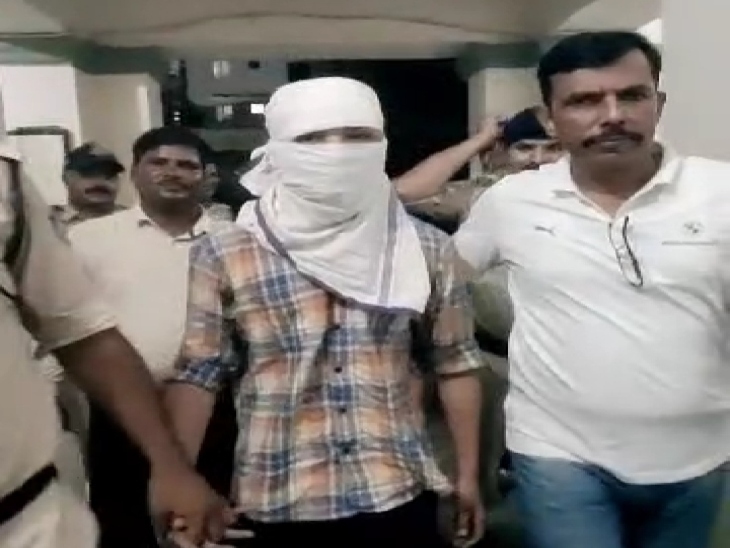 आरोपी उपदेश रावत को क्राइम ब्रांच ने डबरा से पकड़ा