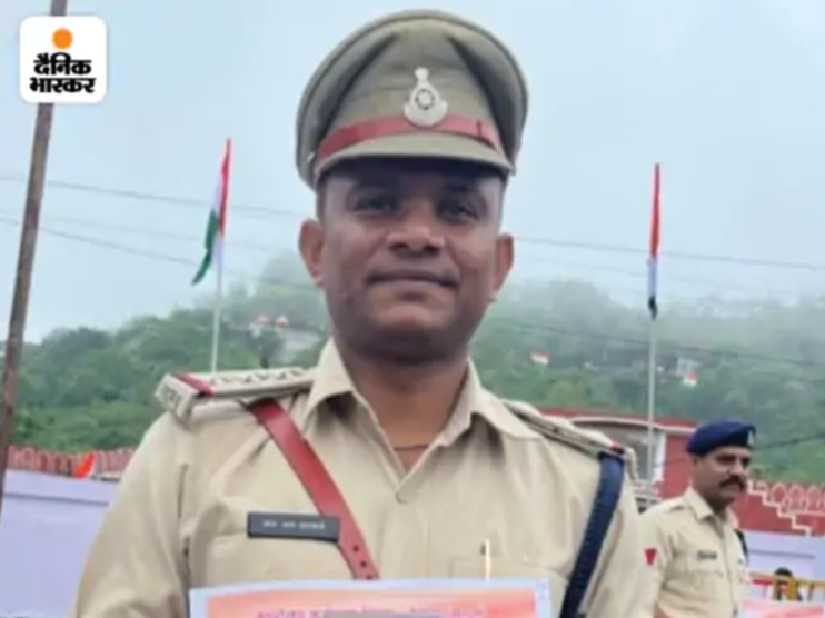 टीआई राजाराम वास्कले - Dainik Bhaskar