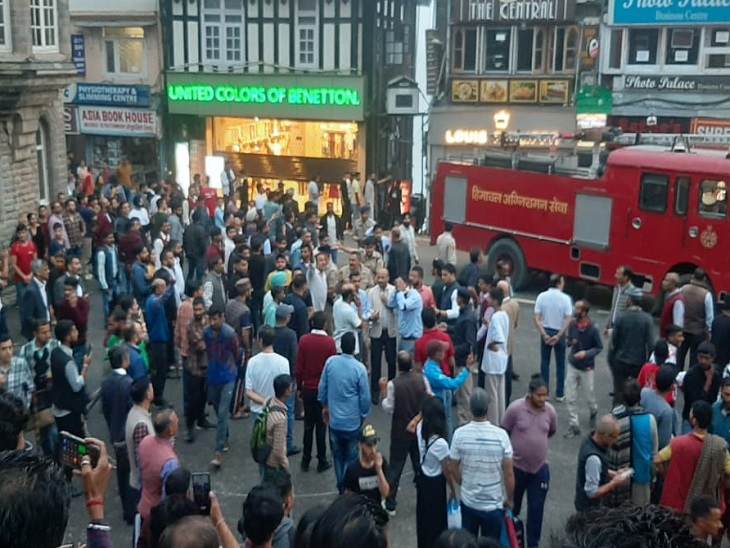 एक कारोबारी की मौत, 11 घायल; पांच-छह दुकानों को पहुंचा नुकसान | Shimla:  Blast | Mall Road | Himachal Shimla News - Dainik Bhaskar
