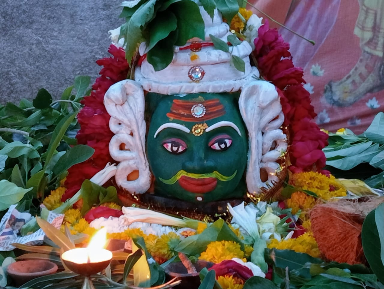 Abhishekam of Baba Rajarajeshwar with Panchamrit | बाबा राजराजेश्वर का ...