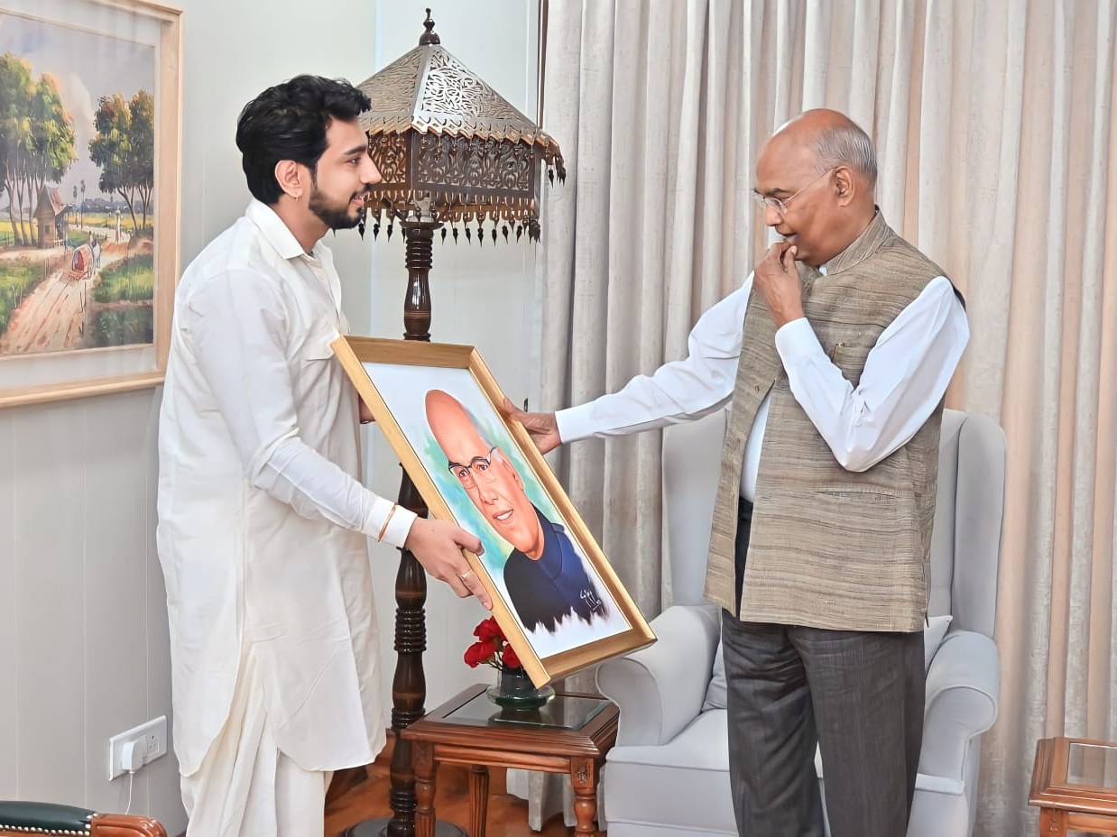 Former President Ramnath Kovind, Artist Rajan Maluja, Bharat Gaurav ...