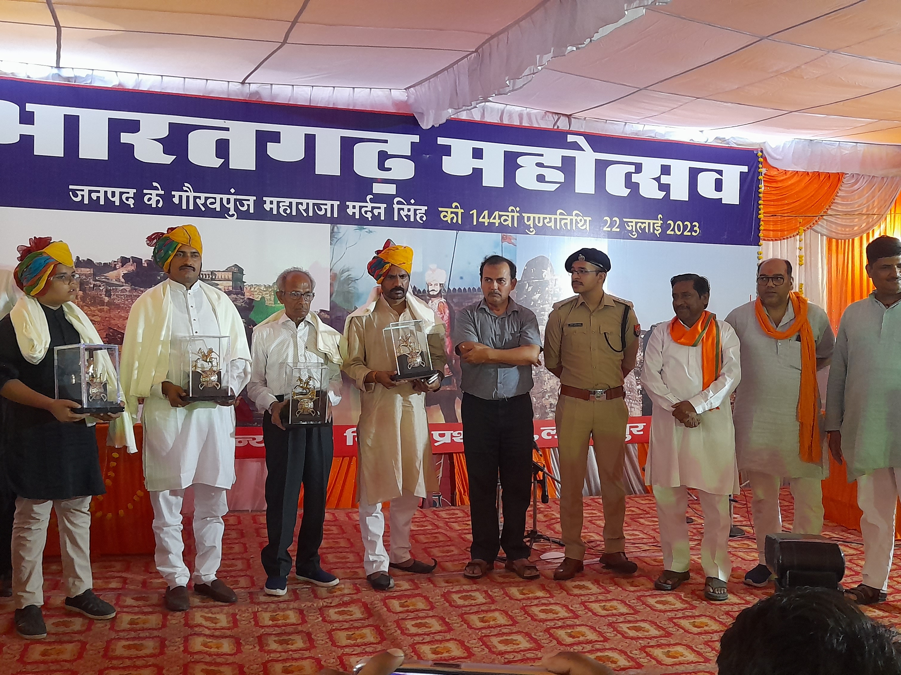 Documentary shown on contribution of Rani Laxmibai and Raja, Bundeli