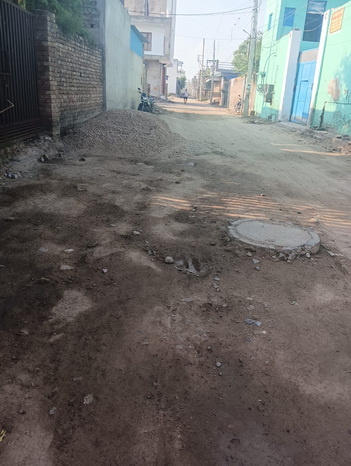 Sector1 Roads dug up to lay lines in Old Housing Board, not rebuilt
