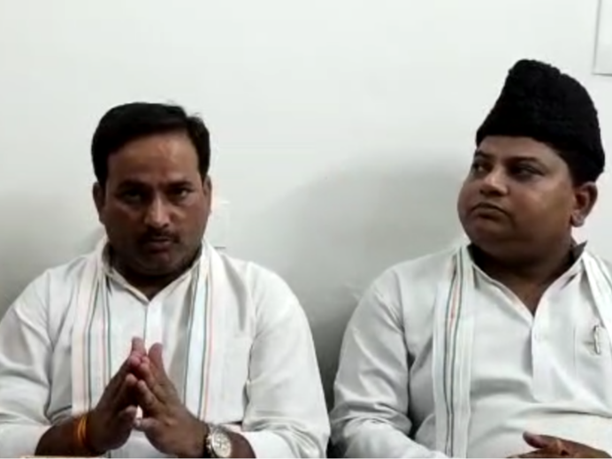 Morena District Congress supported Krishak Nyay Yojana कृषक न्याय