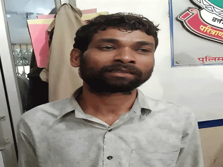 हत्या के आरोपी दिनेश साहू को पुलिस ने गिरफ्तार कर लिया है, घर पर कबीर साहू की खून से सनी लाश मिली। - Dainik Bhaskar