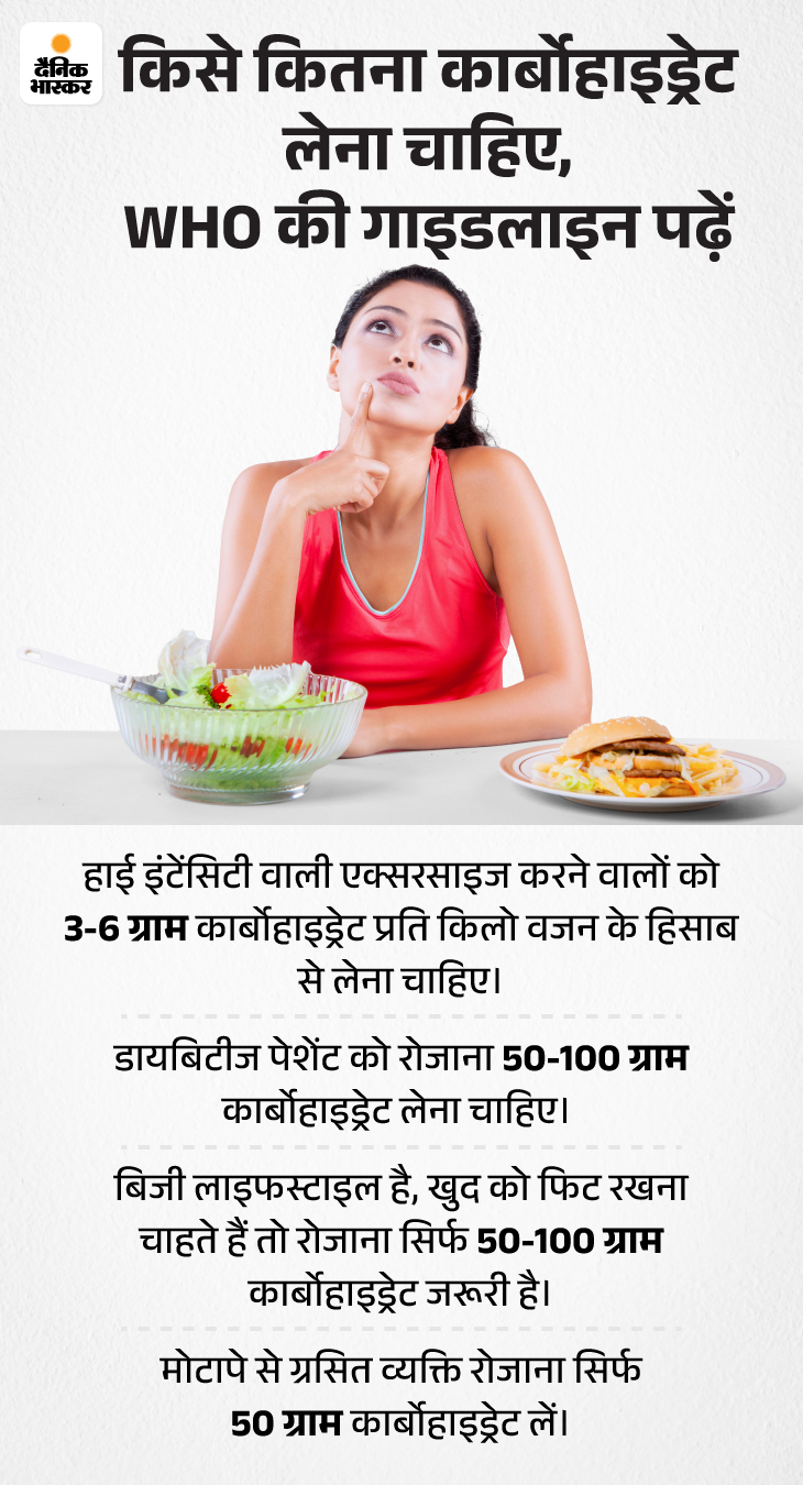 Carbohydrates Benefits Kya Hai Explained; WHO Carbohydrate Guideline