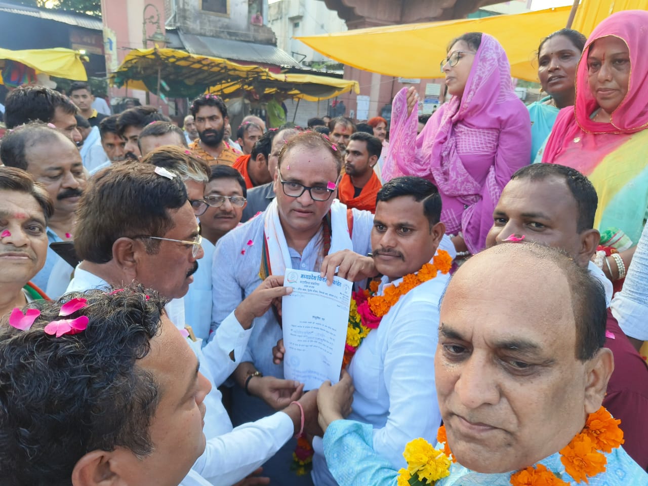 Arun Yadav handed over the appointment letter अरुण यादव ने नियुक्ति