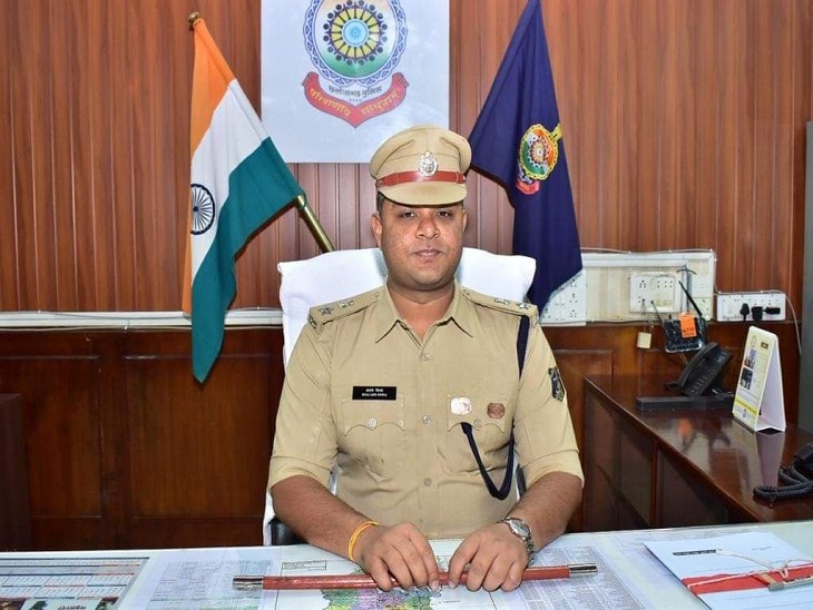 दुर्ग एसपी शलभ कुमार सिन्हा।
