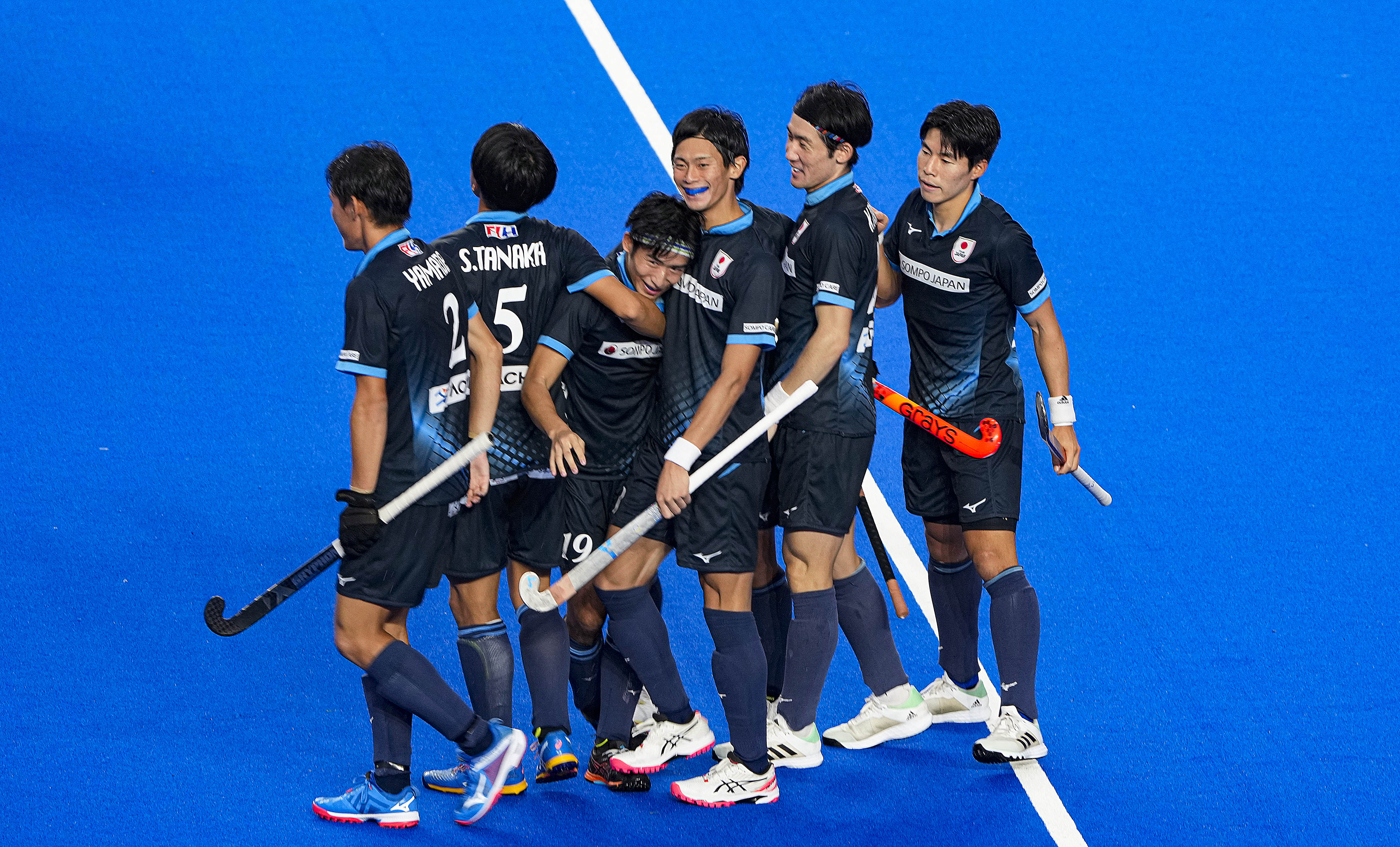 जापान ने साउथ कोरिया को 5-3 से हरा कर मेडल जीता।