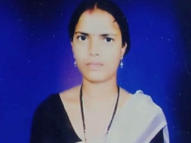 मृतक महिला की पुरानी तस्वीर, 2014 में सुनीता से मनहरण की शादी हुई थी।