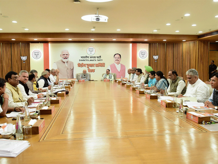 मीटिंग में PM मोदी, भाजपा अध्यक्ष जेपी नड्डा, गृह मंत्री अमित शाह, रक्षा मंत्री राजनाथ सिंह, मध्य प्रदेश के CM शिवराज सिंह चौहान, MP भाजपा अध्यक्ष वीडी शर्मा, छत्तीसगढ़ के पूर्व CM रमन सिंह समेत भाजपा के कई सीनियर लीडर्स शामिल हुए।