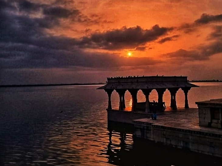 Rajsamand lake close to overflowing | राजसमंद झील छलकने के करीब: महज 3. ...
