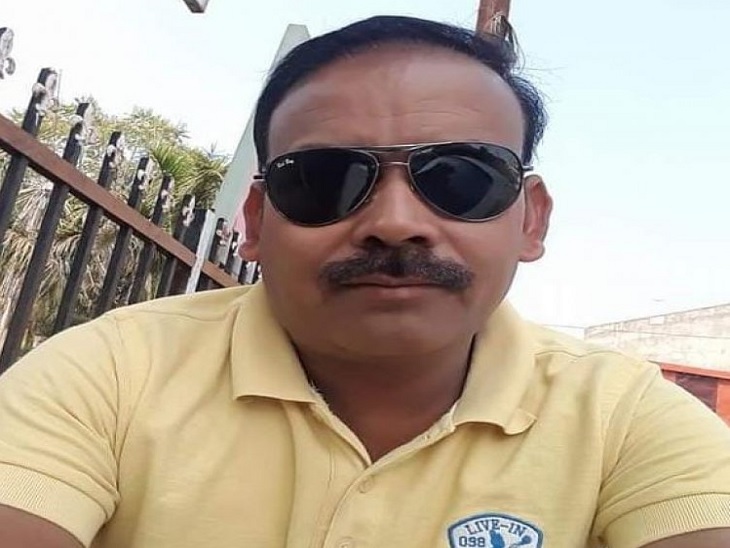 दुर्घटना में मृत विनय यादव