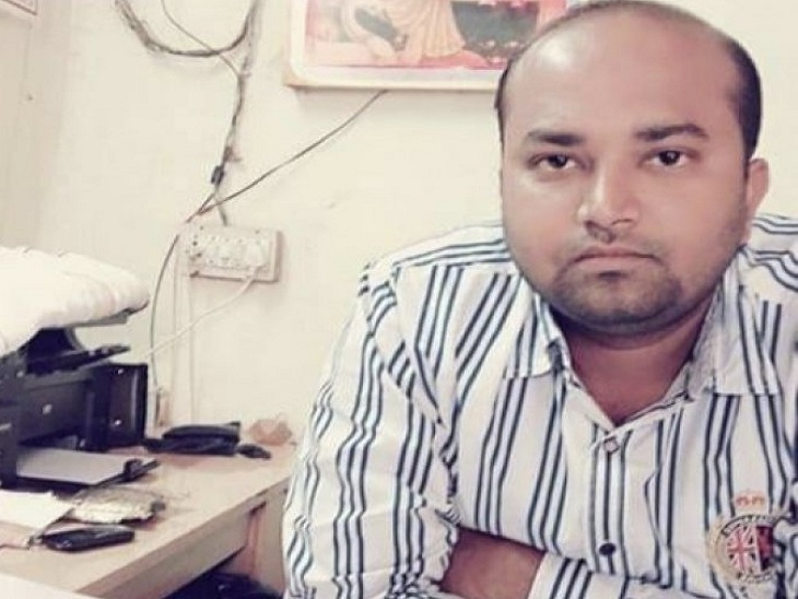 दुर्घटना में घायल राहुल गुहा