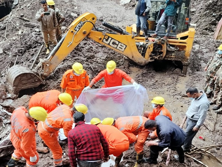 Shimla Shiv Mandir Landslide Collapsed; another body recovered ...
