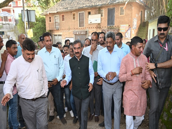 Hamirpur Major lapse in security of Himachal Chief Minister Sukhwinder