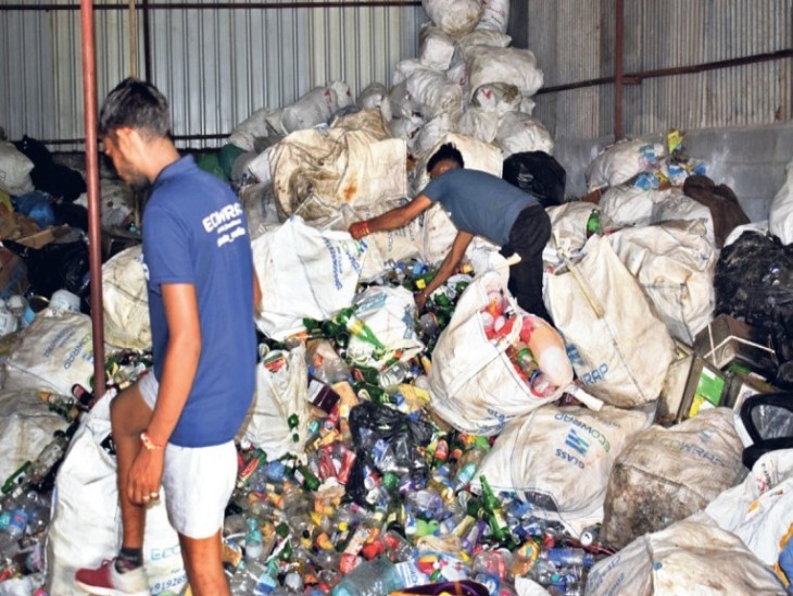 Municipal waste collection system. Rs.5000 User charges are being