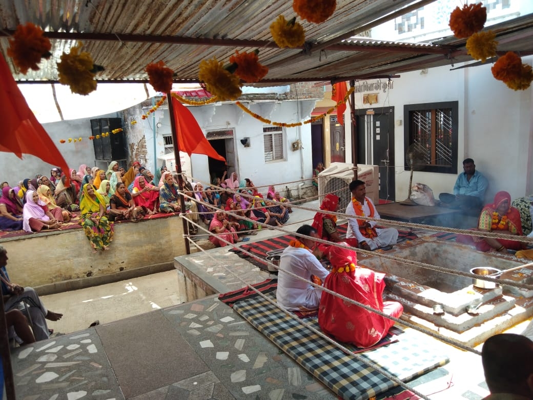 Garoth Havan organized for drying crops in Garoth area, farmers gave ...