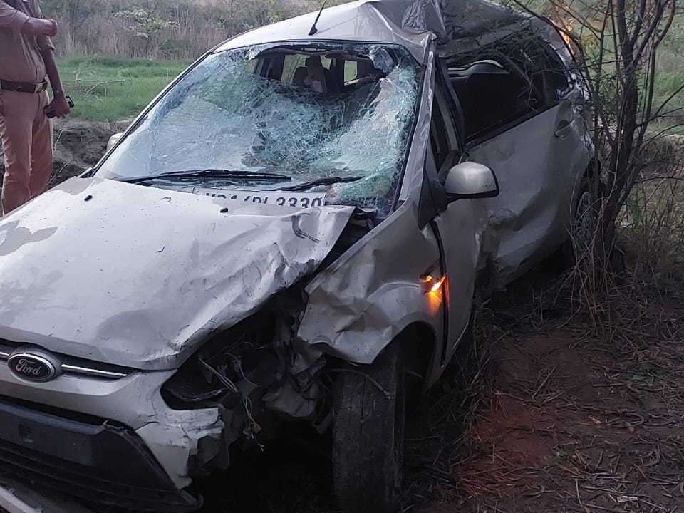 Mother-son died in a road accident in Meerut | मेरठ में सड़क हादसे में ...