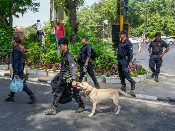 वर्ल्ड लीडर्स की सिक्योरिटी में NSG का डॉग स्क्वाड K-9 भी रहेगा। ये डॉग बम का पता लगाने और बंधक बनाने वाले को मार गिराने में माहिर होते हैं। इन्हें राजघाट और प्रगति मैदान में तैनात किया जाएगा।