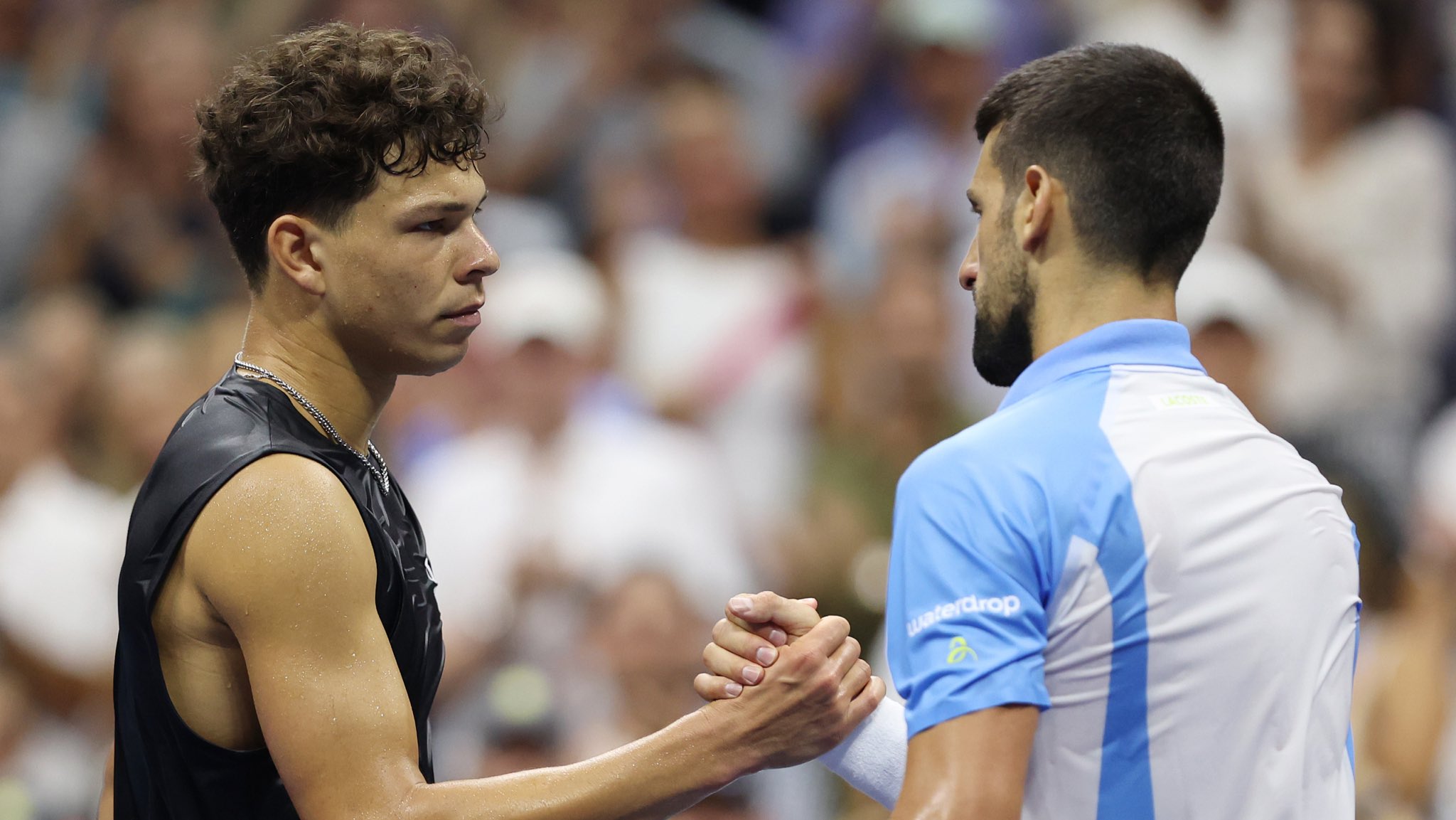 बेन शेल्टन (बाएं) पहली बार किसी ग्रैंड स्लैम के सेमीफाइनल में पहुंचे थे।