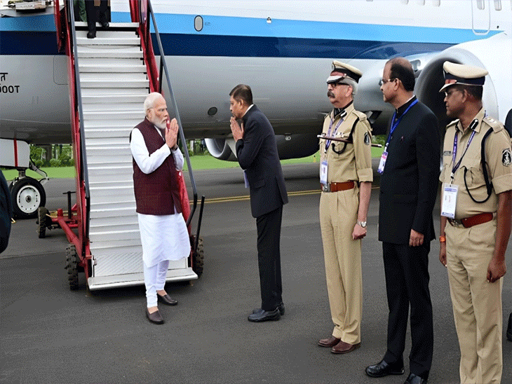 प्रधानमंत्री मोदी ने 6350 करोड़ की रेल परियोजनाएं देश को समर्पित की।