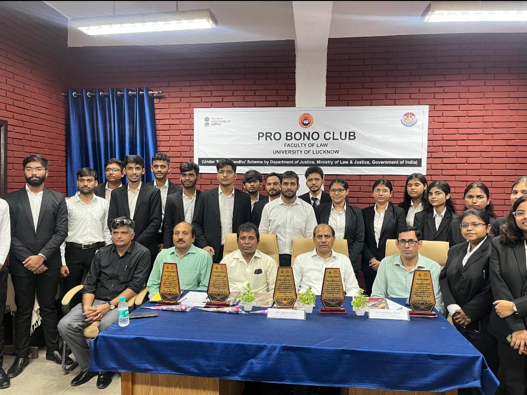 Pro Bono Club launched in Law Faculty of Lucknow University
