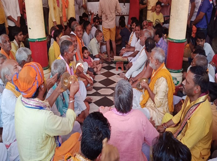 The grand celebration of Braj Raj