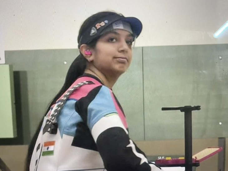 रमिता ने 10 मीटर एयर राइफल में ब्रॉन्ज मेडल जीता।