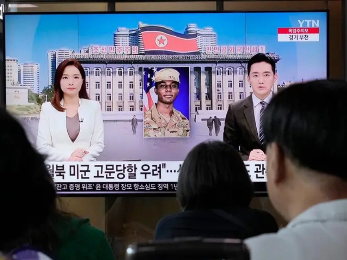 KCNA के मुताबिक नॉर्थ कोरिया की तरफ से जारी ऑफिशियल स्टेटमेंट में कहा गया- अमेरिकी सैनिक गैर-कानूनी तौर पर नॉर्थ कोरिया में घुसा था।