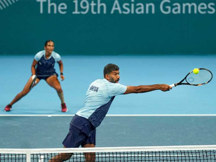 क्वार्टरफाइनल में जीत के साथ मिक्स्ड डबल्स में मेडल पक्का हुआ।