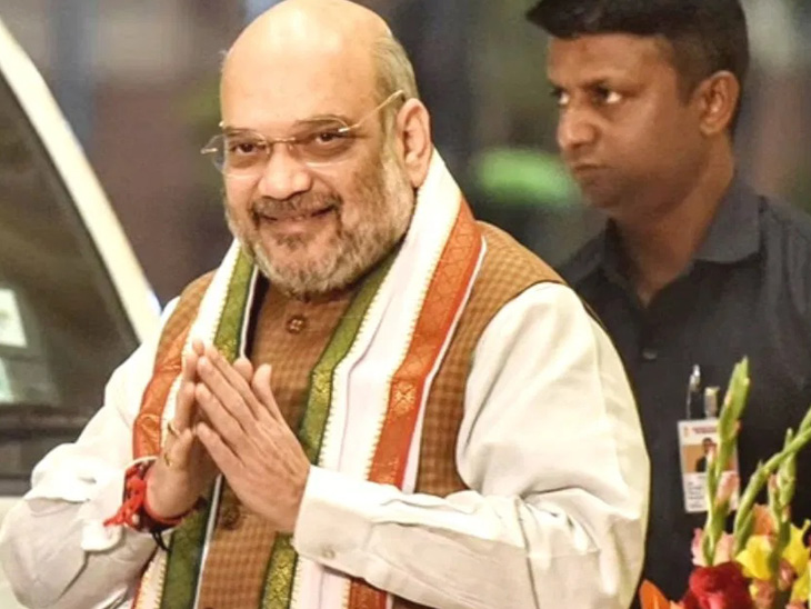 जेपी नड्डा के साथ अमित शाह 27 सितंबर की शाम को जयपुर पहुंचे थे।