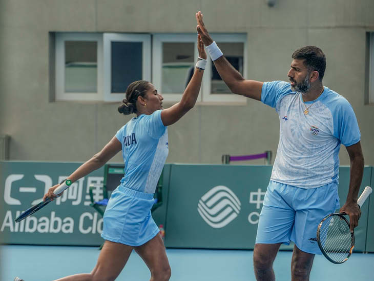 रोहन बोपन्ना और रुतुजा भोसले की जोड़ी फाइनल में पहुंच गई है।