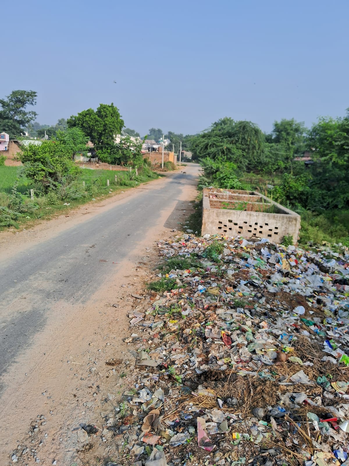To maintain cleanliness in Panchayats, dustbins were made, yet people ...