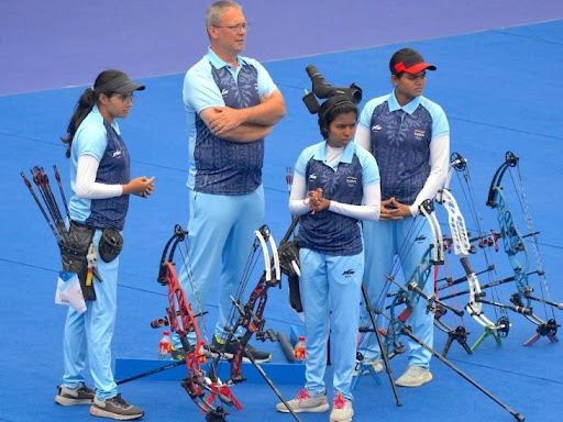 भारतीय विमेंस कंपाउंड टीम ने फाइनल में चाइनीज ताइपे की टीम को 230-219 से हराया।