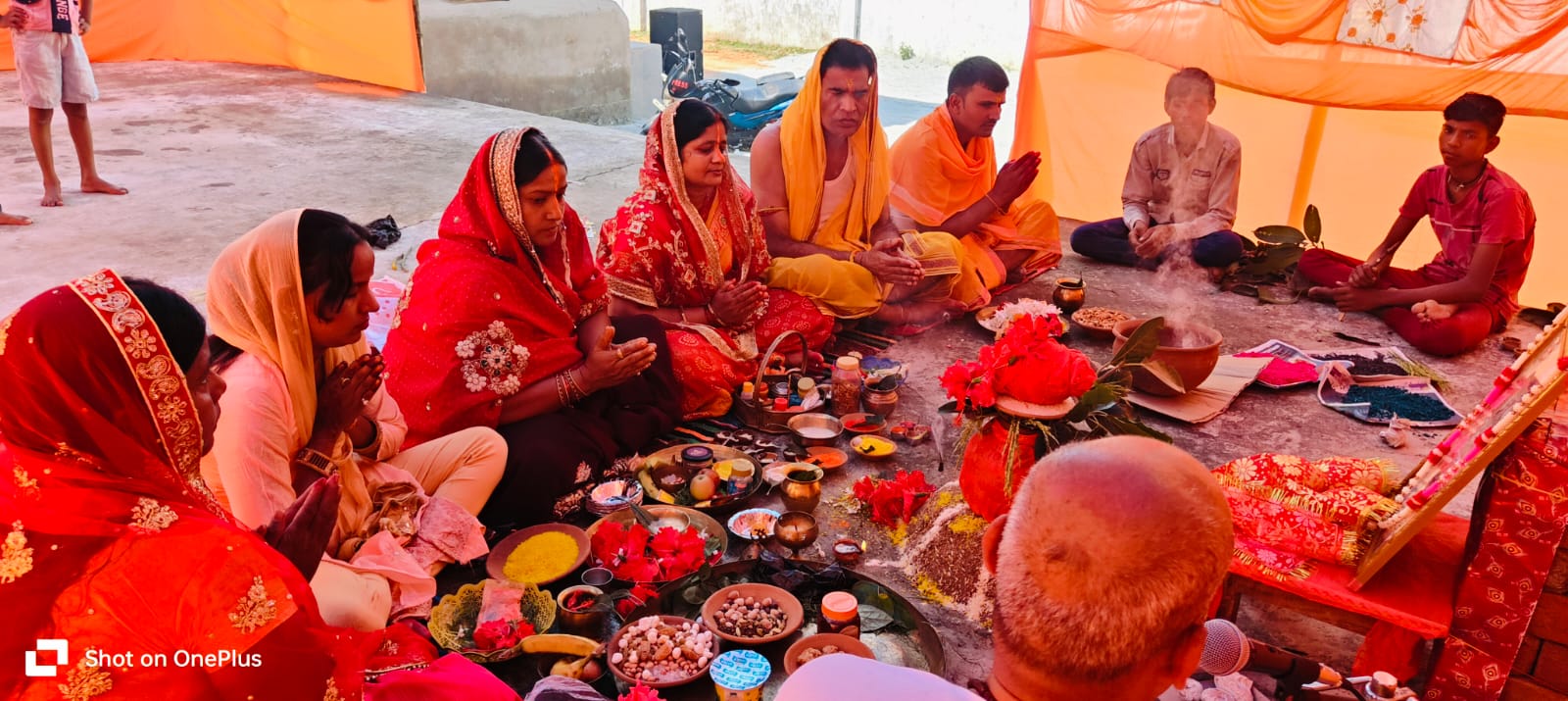 Partap Pur Pratappur: Shailputri was worshiped after establishing Ghatasthapana ...